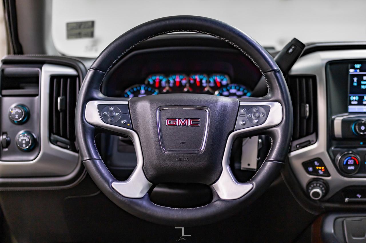 2018 GMC Sierra 1500 4x4 Crew Cab SLT Z71 Leather Roof 4" Lift Kit Red Deer AB