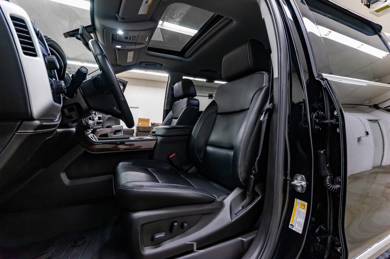 2018 GMC Sierra 1500 4x4 Crew Cab SLT Z71 Leather Roof 4" Lift Kit Red Deer AB