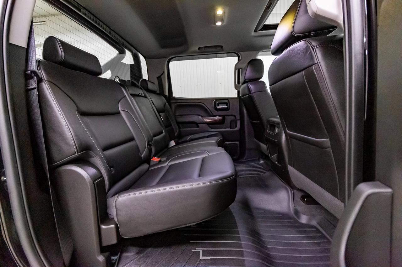 2018 GMC Sierra 1500 4x4 Crew Cab SLT Z71 Leather Roof 4" Lift Kit Red Deer AB