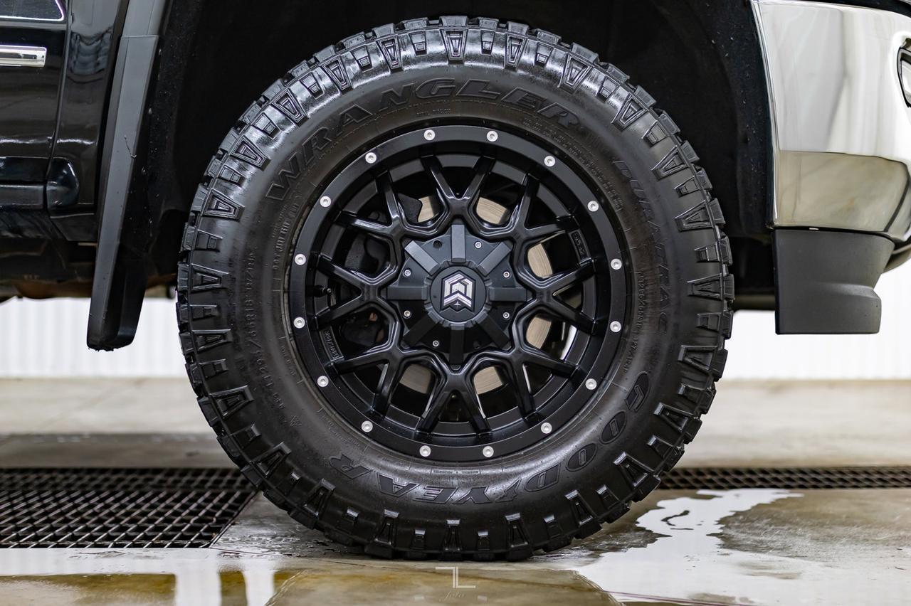 2018 GMC Sierra 1500 4x4 Crew Cab SLT Z71 Leather Roof 4" Lift Kit Red Deer AB