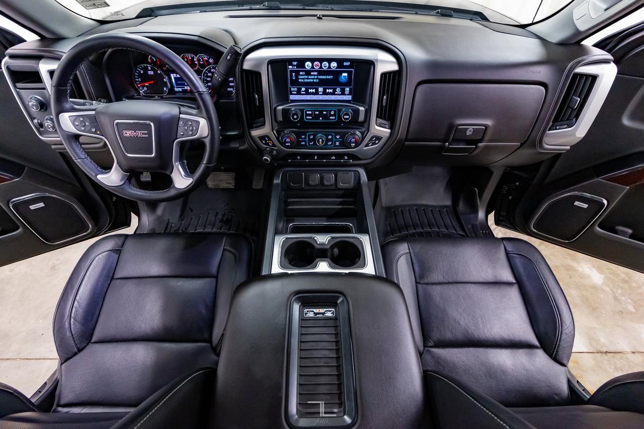 2018 GMC Sierra 1500 4x4 Crew Cab SLT Z71 Leather Roof 4" Lift Kit Red Deer AB