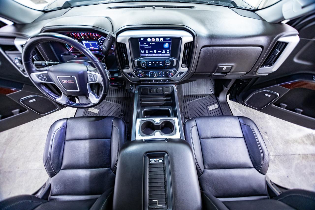 2018 GMC Sierra 1500 4x4 Crew Cab SLT Z71 Leather Roof BCam Red Deer AB