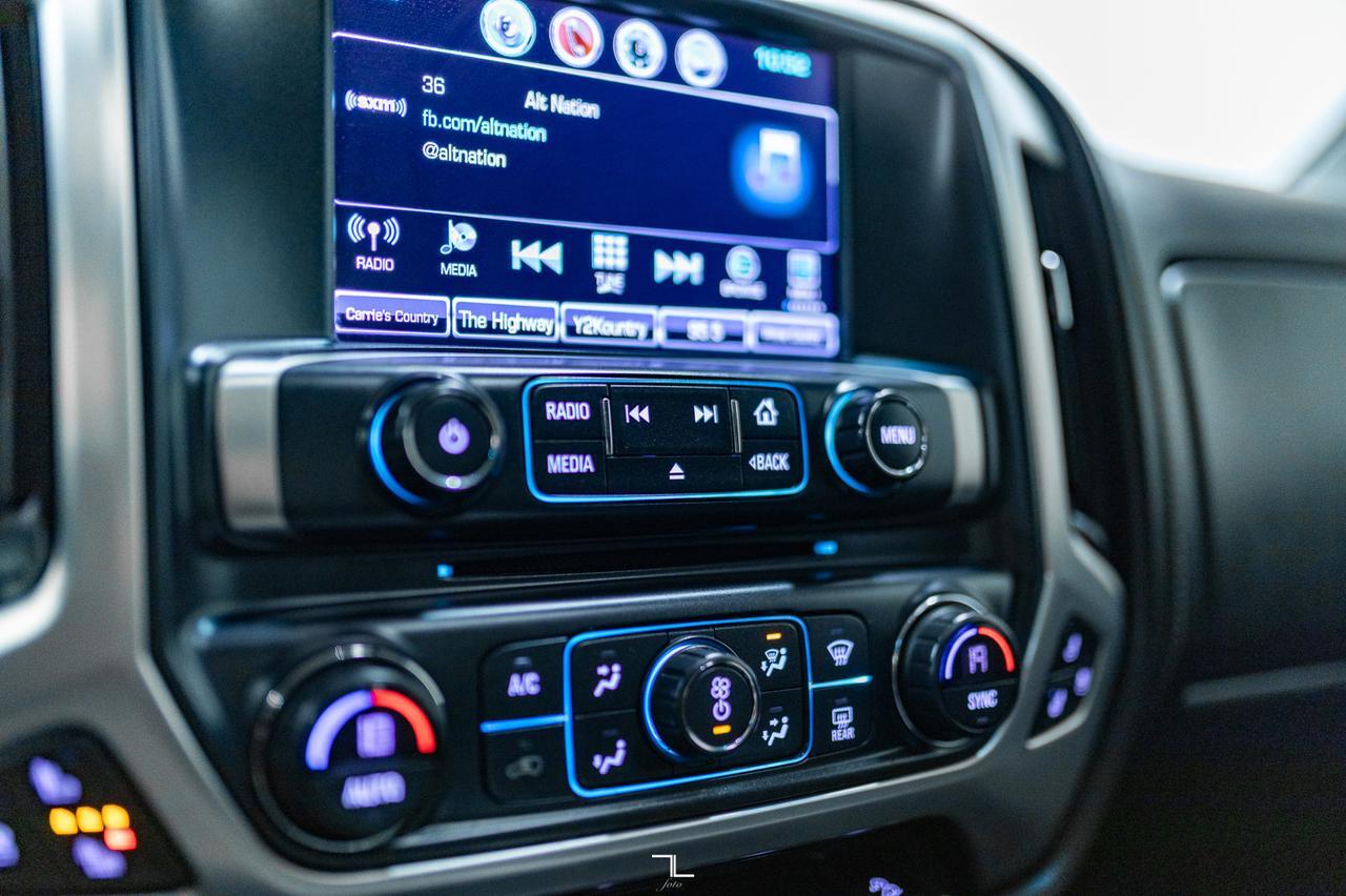 2018 GMC Sierra 1500 4x4 Crew Cab SLT Z71 Leather Roof BCam Red Deer AB