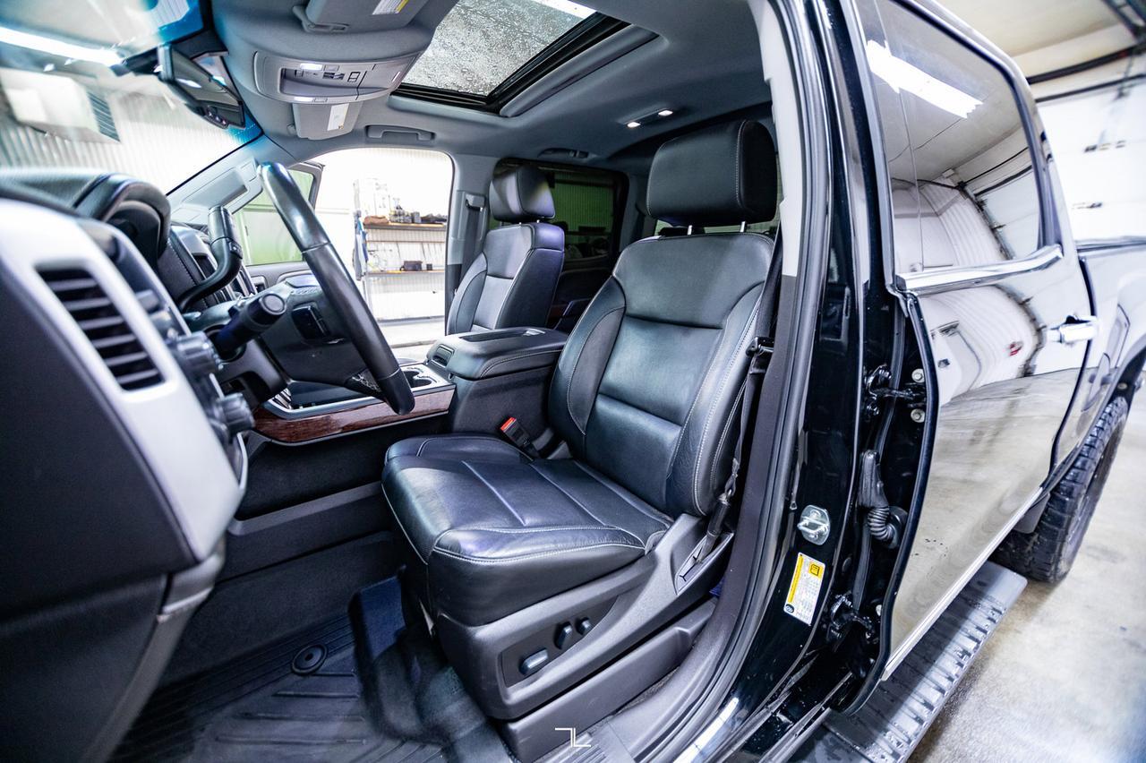 2018 GMC Sierra 1500 4x4 Crew Cab SLT Z71 Leather Roof BCam Red Deer AB