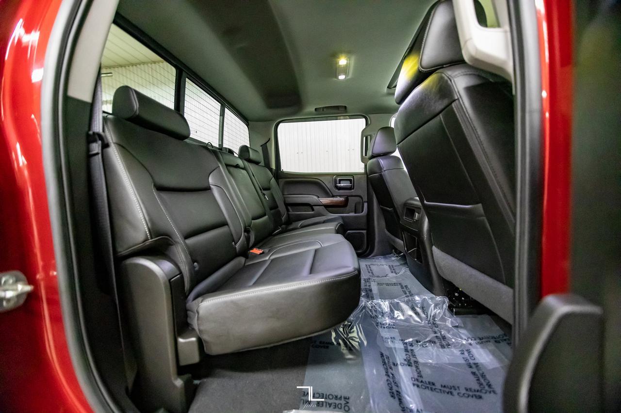 2018 GMC Sierra 1500 4x4 Crew Cab SLT Z71 Leather Roof Nav BCam Red Deer AB