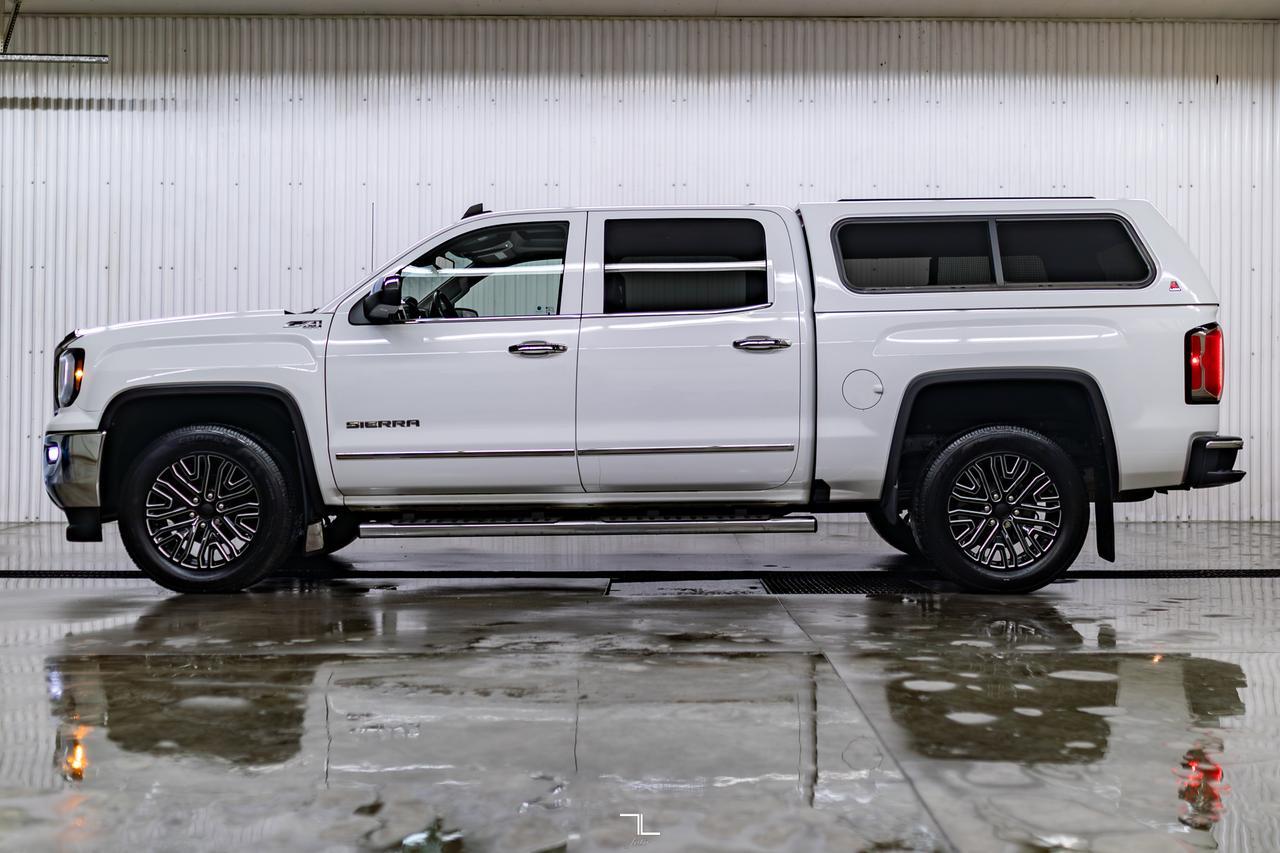 2018 GMC Sierra 1500 4x4 Crew Cab SLT Z71 Leather Roof Nav Red Deer AB