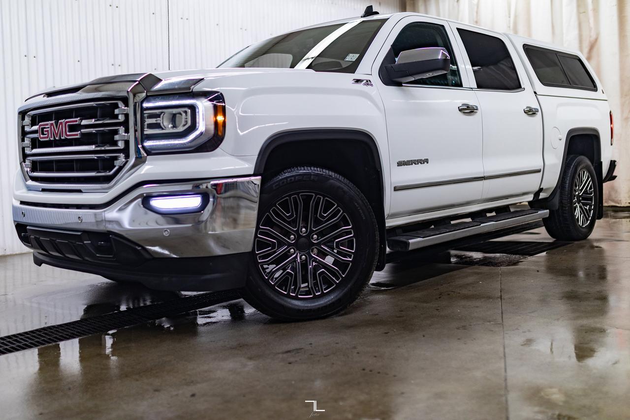 2018 GMC Sierra 1500 4x4 Crew Cab SLT Z71 Leather Roof Nav Red Deer AB