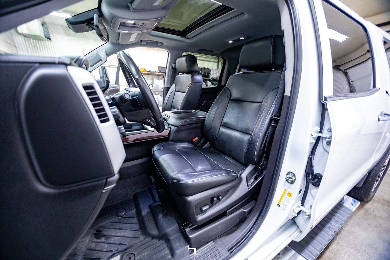 2018 GMC Sierra 1500 4x4 Crew Cab SLT Z71 Leather Roof Nav Red Deer AB