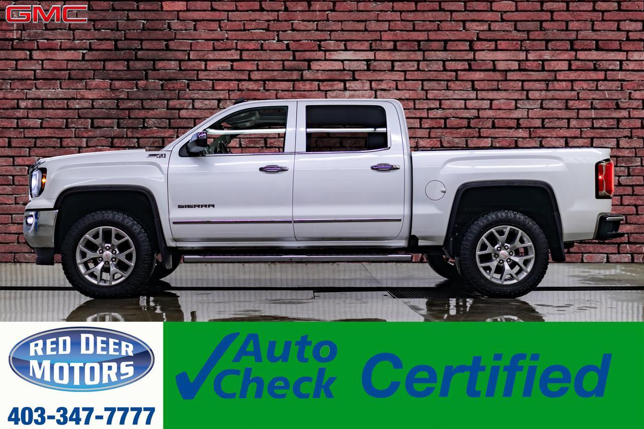 2018 GMC Sierra 1500 4x4 Crew Cab SLT Z71 Leather Roof Nav