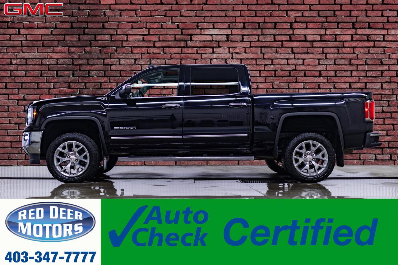 2018 GMC Sierra 1500 4x4 Crew Cab SLT Z71 Leather Roof Nav