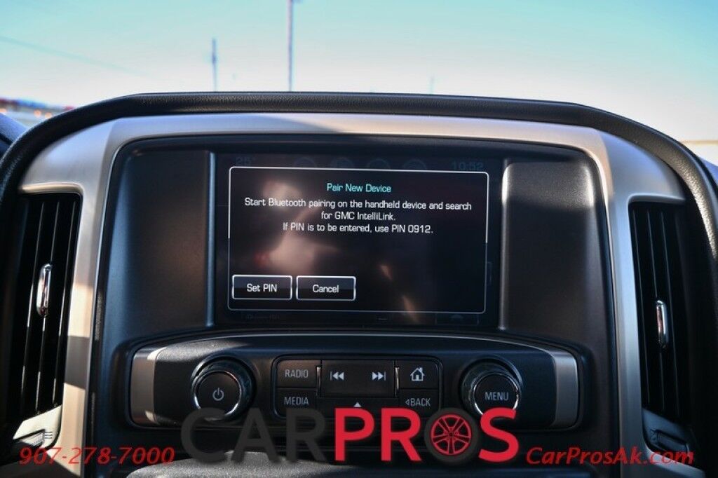 2018 GMC Sierra 1500 Denali - 6.2L V8 - 4X4 - Crew Cab - Heated & Cooled Leather Seats - Heated Steering Wheel - Bose Premium Speakers - Sunroof - Navigation - Running Boards - Backup Camera - Tow Package - 22in Premium Wheels - 1 Owner Anchorage AK