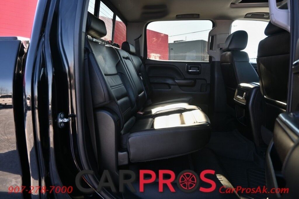 2018 GMC Sierra 1500 Denali - 6.2L V8 - 4X4 - Crew Cab - Heated & Cooled Leather Seats - Heated Steering Wheel - Bose Premium Speakers - Sunroof - Navigation - Running Boards - Backup Camera - Tow Package - 22in Premium Wheels - 1 Owner Anchorage AK