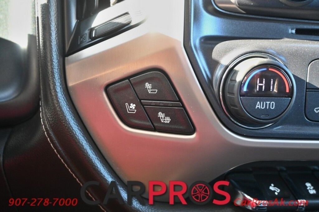 2018 GMC Sierra 1500 Denali - 6.2L V8 - 4X4 - Crew Cab - Heated & Cooled Leather Seats - Heated Steering Wheel - Bose Premium Speakers - Sunroof - Navigation - Running Boards - Backup Camera - Tow Package - 22in Premium Wheels - 1 Owner Anchorage AK