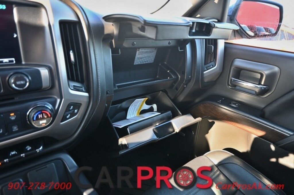 2018 GMC Sierra 1500 Denali - 6.2L V8 - 4X4 - Crew Cab - Heated & Cooled Leather Seats - Heated Steering Wheel - Bose Premium Speakers - Sunroof - Navigation - Running Boards - Backup Camera - Tow Package - 22in Premium Wheels - 1 Owner Anchorage AK