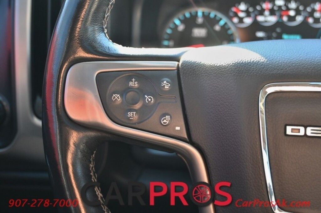 2018 GMC Sierra 1500 Denali - 6.2L V8 - Ultimate Pkg - 4X4 - Crew Cab - Heated/Cooled Leather Seats - Heated Steering Wheel - Bose Sounds System - Backup Camera - Navigation - Bluetooth - Sunroof - Bedliner - Brake Controller - Tow Pkg - 1 Owner Anchorage AK