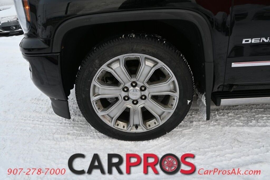 2018 GMC Sierra 1500 Denali - 6.2L V8 - Ultimate Pkg - 4X4 - Crew Cab - Heated/Cooled Leather Seats - Heated Steering Wheel - Bose Sounds System - Backup Camera - Navigation - Bluetooth - Sunroof - Bedliner - Brake Controller - Tow Pkg - 1 Owner Anchorage AK