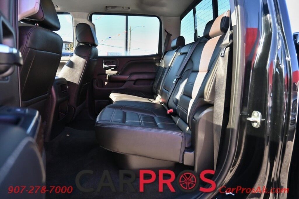2018 GMC Sierra 1500 Denali - 6.2L V8 - Ultimate Pkg - 4X4 - Crew Cab - Heated/Cooled Leather Seats - Heated Steering Wheel - Bose Sounds System - Backup Camera - Navigation - Bluetooth - Sunroof - Bedliner - Brake Controller - Tow Pkg - 1 Owner Anchorage AK