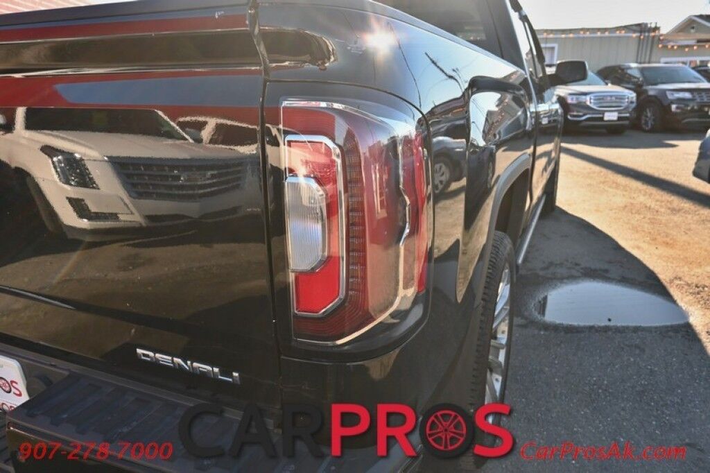 2018 GMC Sierra 1500 Denali - 6.2L V8 - Ultimate Pkg - 4X4 - Crew Cab - Heated/Cooled Leather Seats - Heated Steering Wheel - Bose Sounds System - Backup Camera - Navigation - Bluetooth - Sunroof - Bedliner - Brake Controller - Tow Pkg - 1 Owner Anchorage AK