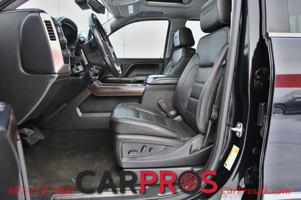 2018 GMC Sierra 1500 Denali - 6.2L V8 - Ultimate Pkg - 4X4 - Crew Cab - Heated/Cooled Leather Seats - Heated Steering Wheel - Bose Sounds System - Backup Camera - Navigation - Bluetooth - Sunroof - Bedliner - Brake Controller - Tow Pkg - 1 Owner Anchorage AK