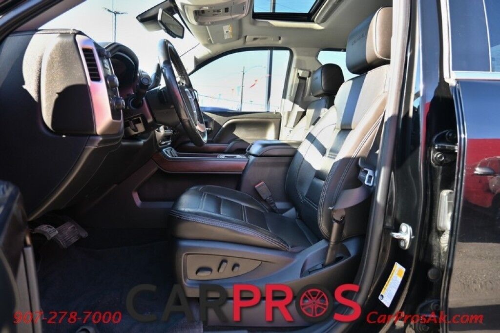 2018 GMC Sierra 1500 Denali - 6.2L V8 - Ultimate Pkg - 4X4 - Crew Cab - Heated/Cooled Leather Seats - Heated Steering Wheel - Bose Sounds System - Backup Camera - Navigation - Bluetooth - Sunroof - Bedliner - Brake Controller - Tow Pkg - 1 Owner Anchorage AK
