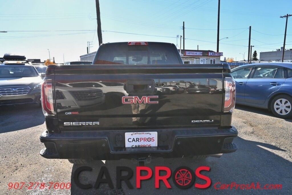 2018 GMC Sierra 1500 Denali - 6.2L V8 - Ultimate Pkg - 4X4 - Crew Cab - Heated/Cooled Leather Seats - Heated Steering Wheel - Bose Sounds System - Backup Camera - Navigation - Bluetooth - Sunroof - Bedliner - Brake Controller - Tow Pkg - 1 Owner Anchorage AK