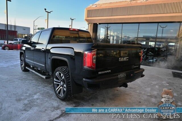 2018 GMC Sierra 1500 Denali / 4X4 / 6.2L V8 / AutoStart / Heated & Cooled Leather Seats / Heated Steering Wheel / Sunroof / Navigation / Bose Speakers / Lane Departure & Forward Collision Alert / Bed Liner / Tow Pkg Anchorage AK 2018 GMC Sierra 1500 Denali / 4X4 / 6.2L V8 / AutoStart / Heated & Cooled Leather Seats / Heated Steering Wheel / Sunroof / Navigation / Bose Speakers / Lane Departure & Forward Collision Alert / Bed Liner / Tow Pkg Anchorage AK