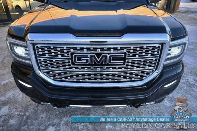 2018 GMC Sierra 1500 Denali / 4X4 / 6.2L V8 / AutoStart / Heated & Cooled Leather Seats / Heated Steering Wheel / Sunroof / Navigation / Bose Speakers / Lane Departure & Forward Collision Alert / Bed Liner / Tow Pkg Anchorage AK 2018 GMC Sierra 1500 Denali / 4X4 / 6.2L V8 / AutoStart / Heated & Cooled Leather Seats / Heated Steering Wheel / Sunroof / Navigation / Bose Speakers / Lane Departure & Forward Collision Alert / Bed Liner / Tow Pkg Anchorage AK