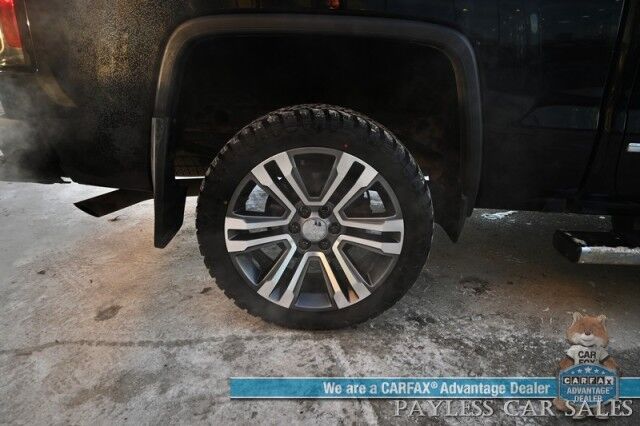 2018 GMC Sierra 1500 Denali / 4X4 / Crew Cab / 6.2L V8 / AutoStart / Heated & Cooled Leather Seats / Heated Steering Wheel / Sunroof / Navigation / Bose Speakers / Lane Departure & Forward Collision Alert / Bed Liner / Tow Pkg Anchorage AK 2018 GMC Sierra 1500 Denali / 4X4 / Crew Cab / 6.2L V8 / AutoStart / Heated & Cooled Leather Seats / Heated Steering Wheel / Sunroof / Navigation / Bose Speakers / Lane Departure & Forward Collision Alert / Bed Liner / Tow Pkg Anchorage AK