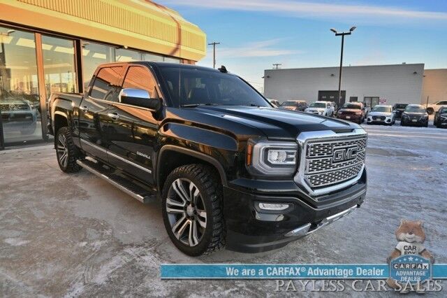 2018 GMC Sierra 1500 Denali / 4X4 / Crew Cab / 6.2L V8 / AutoStart / Heated & Cooled Leather Seats / Heated Steering Wheel / Sunroof / Navigation / Bose Speakers / Lane Departure & Forward Collision Alert / Bed Liner / Tow Pkg Anchorage AK 2018 GMC Sierra 1500 Denali / 4X4 / Crew Cab / 6.2L V8 / AutoStart / Heated & Cooled Leather Seats / Heated Steering Wheel / Sunroof / Navigation / Bose Speakers / Lane Departure & Forward Collision Alert / Bed Liner / Tow Pkg Anchorage AK