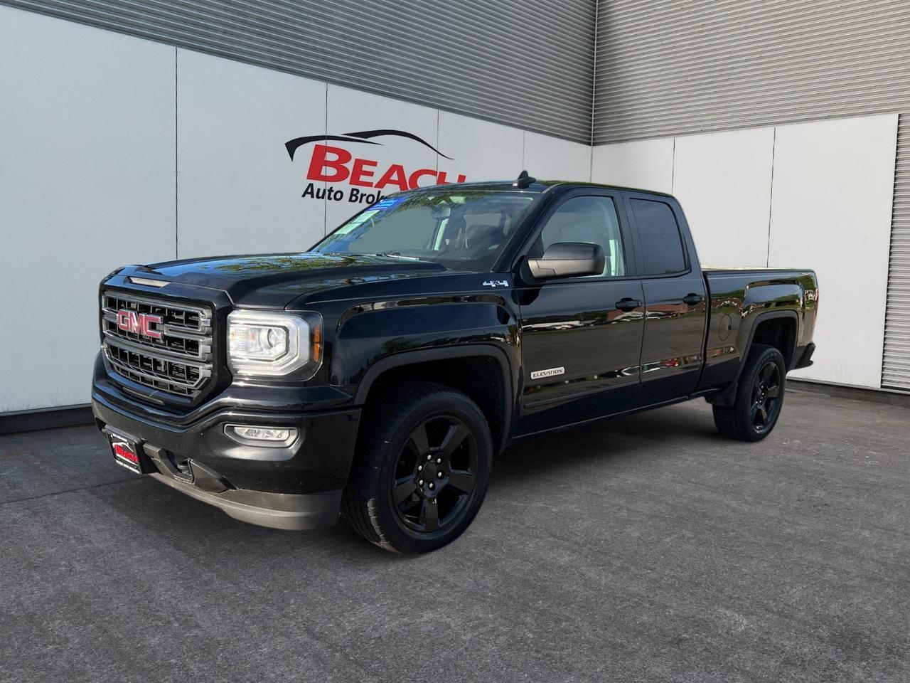 2018 GMC Sierra 1500 ELEVATION 4 DOOR 4X4 PICKUP TRUCK WITH BLACKOUT PKG!!! THIS IS THE BEST