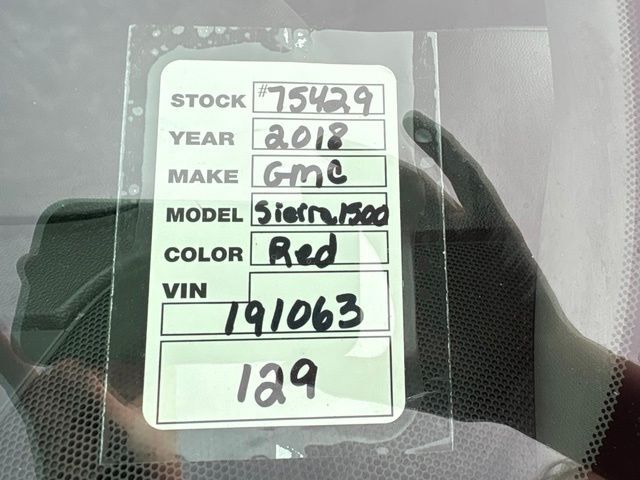 2018 GMC Sierra 1500 SLE Jacksonville FL