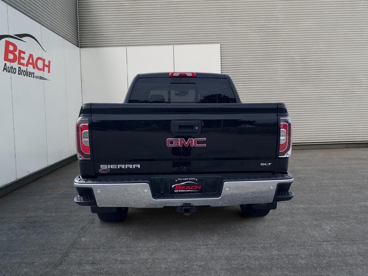 2018 GMC Sierra 1500 SLT, HEATED /VENTILATED SEATS, HEATED STEERING WHEEL, UNIVERSAL GARAGE DOOR OPENER, BLUETOOTH, POWER SLIDING REAR WINDOW, RUNNING BOARDS, POWER MIRRORS, TOW PACKAGE, REAR BUMPER STEP, BED LINER, TOW HOOKS, COME AND TEST DRIVE THIS GMC SIERRA TODAY! Norfolk VA