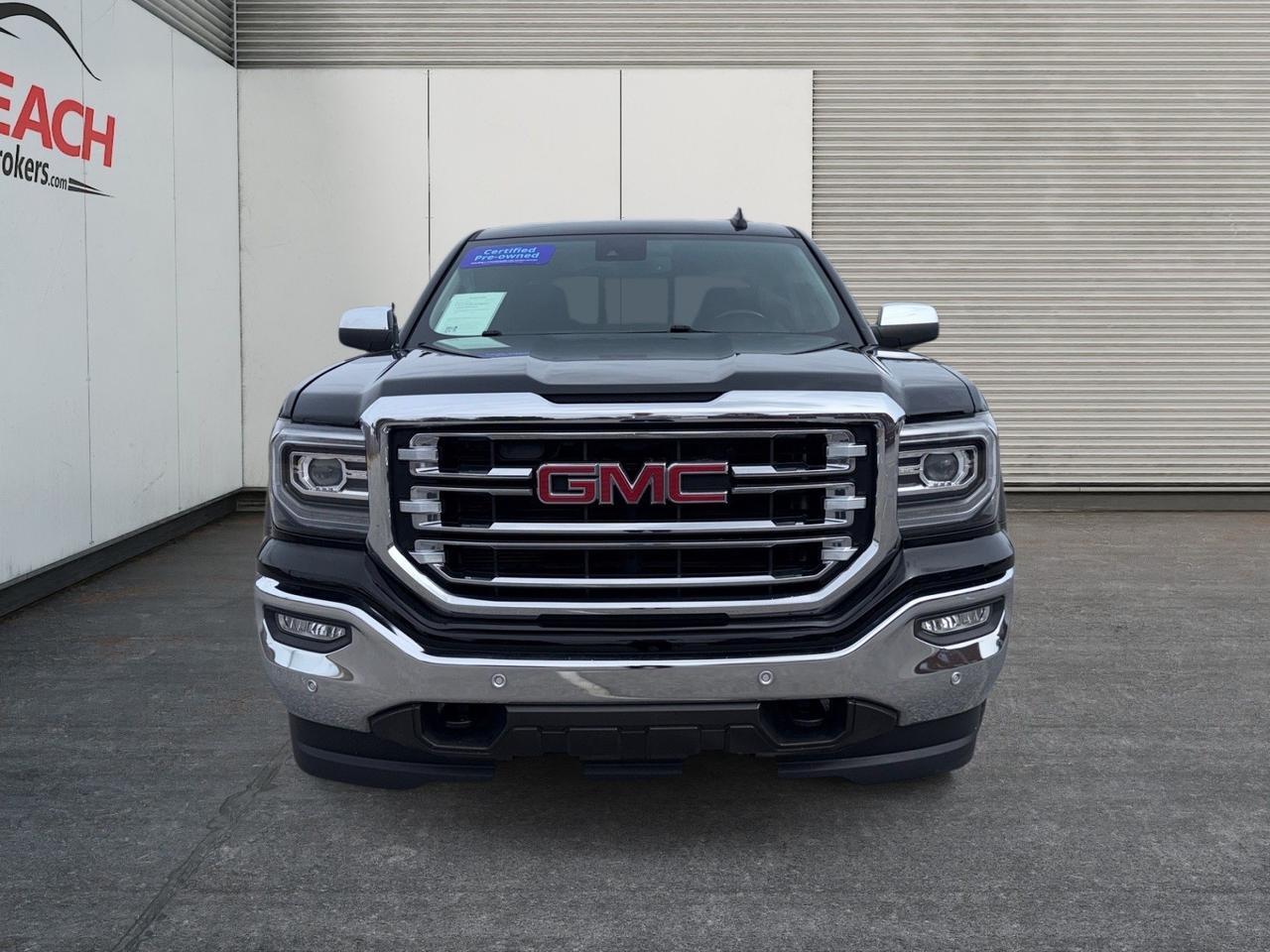 2018 GMC Sierra 1500 SLT, HEATED /VENTILATED SEATS, HEATED STEERING WHEEL, UNIVERSAL GARAGE DOOR OPENER, BLUETOOTH, POWER SLIDING REAR WINDOW, RUNNING BOARDS, POWER MIRRORS, TOW PACKAGE, REAR BUMPER STEP, BED LINER, TOW HOOKS, COME AND TEST DRIVE THIS GMC SIERRA TODAY! Norfolk VA