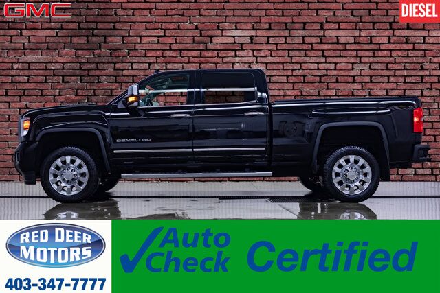2018 GMC Sierra 2500 4x4 Crew Cab Denali HD Diesel Leather Roof Nav BCam
