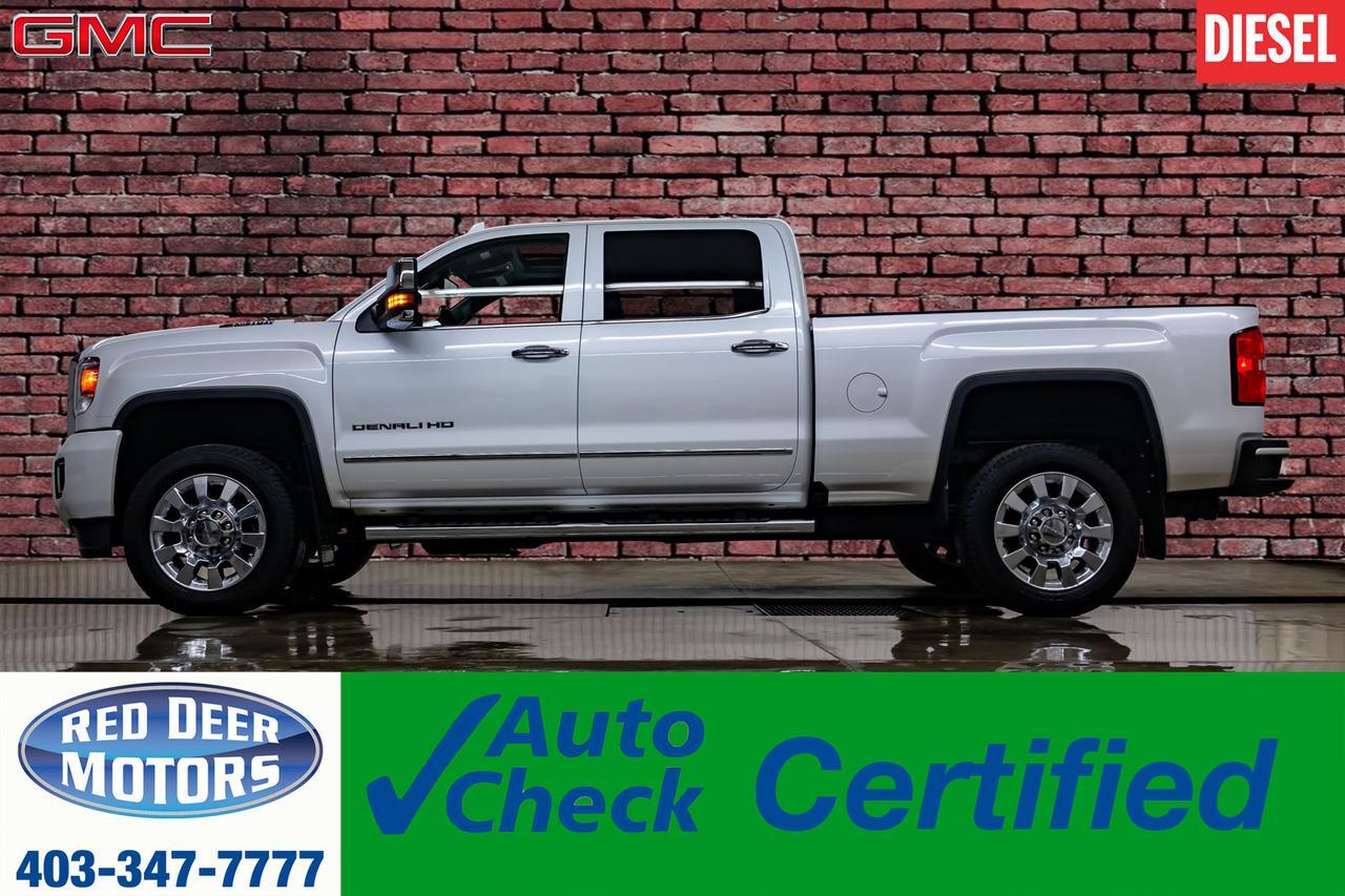 2018 GMC Sierra 2500HD 4x4 Crew Cab Denali HD Diesel Leather Roof Nav