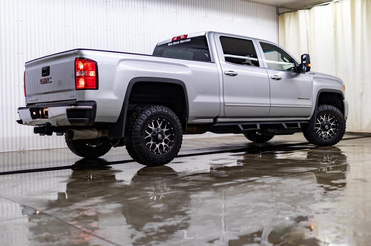 2018 GMC Sierra 2500HD 4x4 Crew Cab SLE Diesel Leather BCam Red Deer AB
