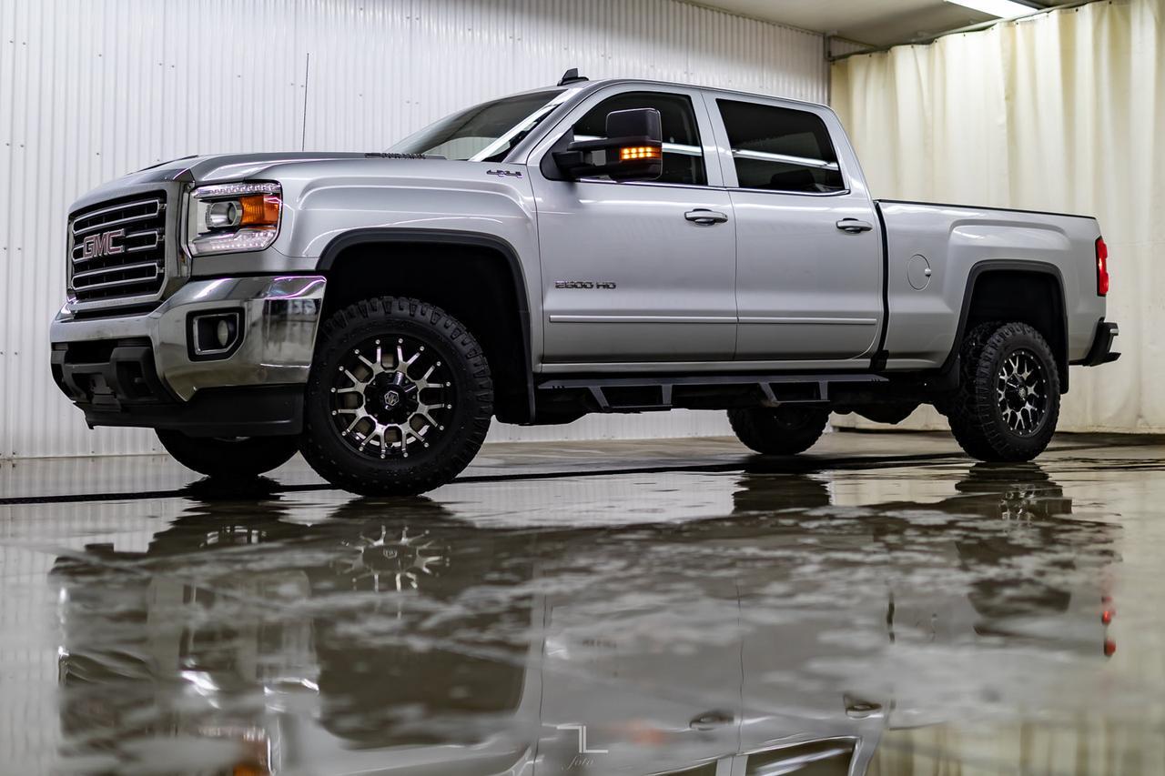 2018 GMC Sierra 2500HD 4x4 Crew Cab SLE Diesel Leather BCam Red Deer AB