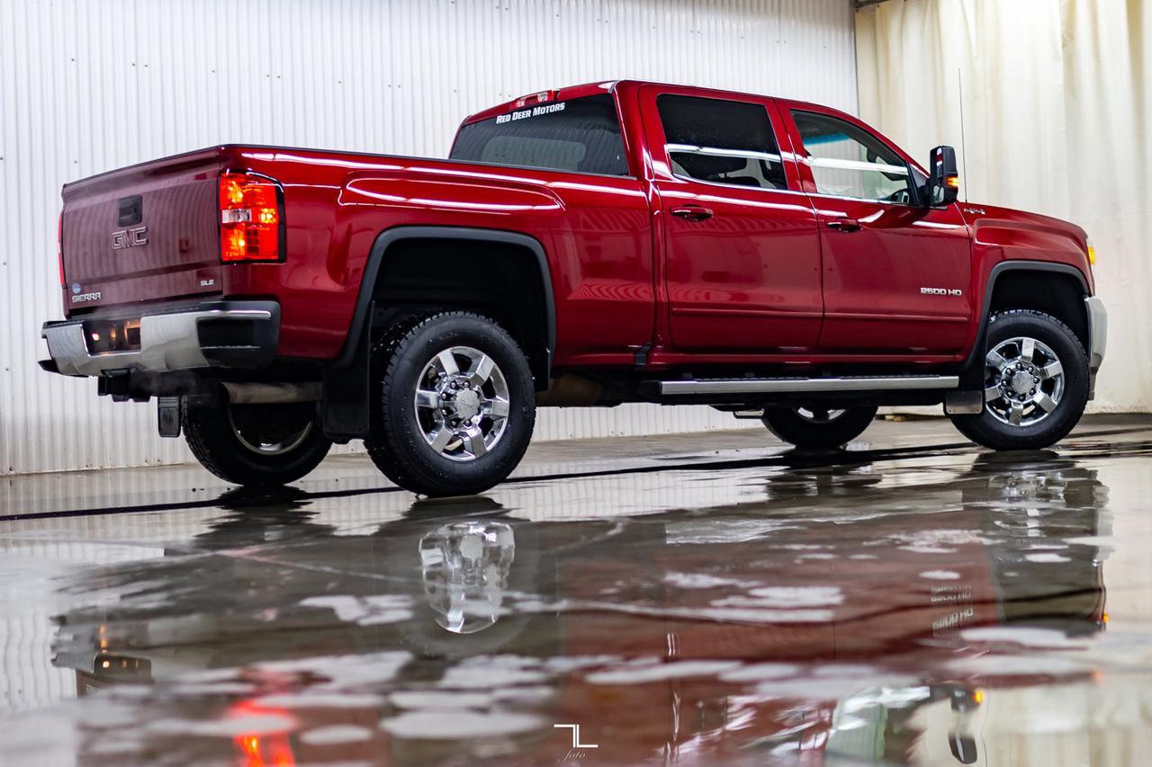 2018 GMC Sierra 2500HD 4x4 Crew Cab SLE Leather BCam Red Deer AB