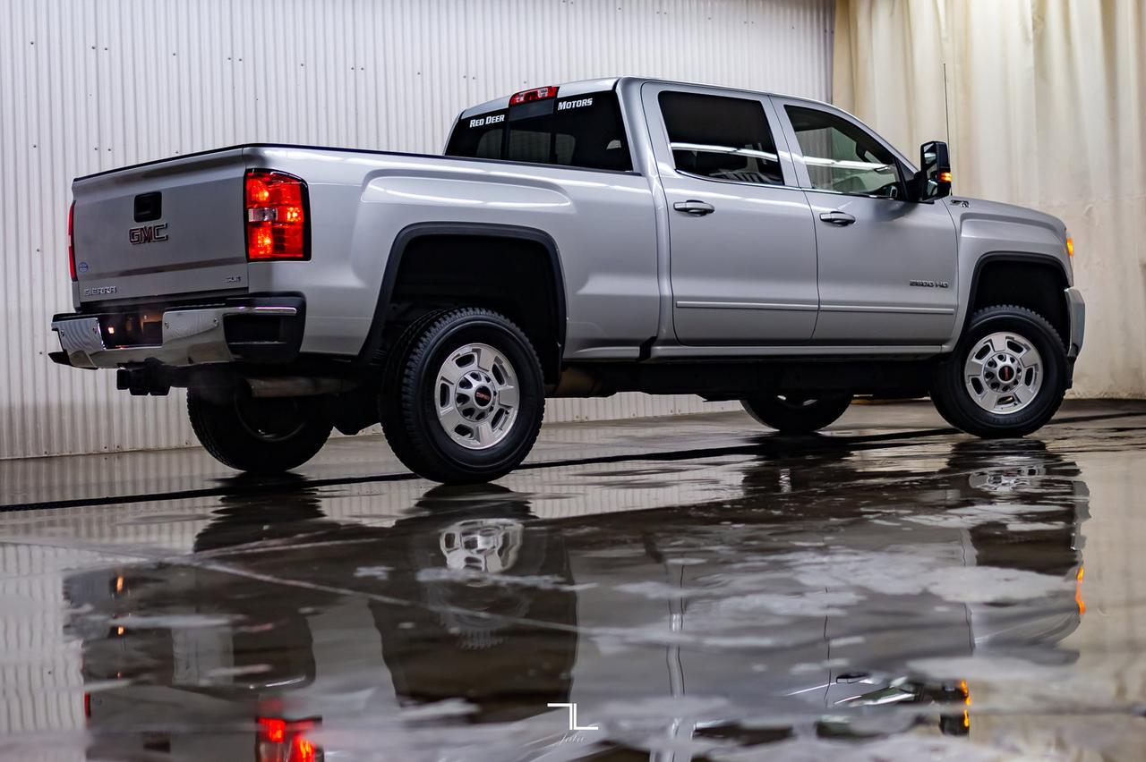 2018 GMC Sierra 2500HD 4x4 Crew Cab SLE Z71 BCam Red Deer AB