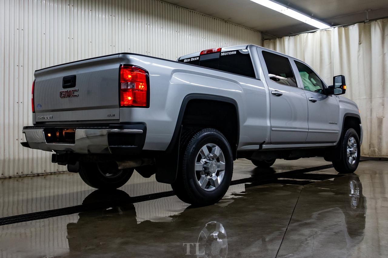 2018 GMC Sierra 2500HD 4x4 Crew Cab SLE Z71 BCam Red Deer AB