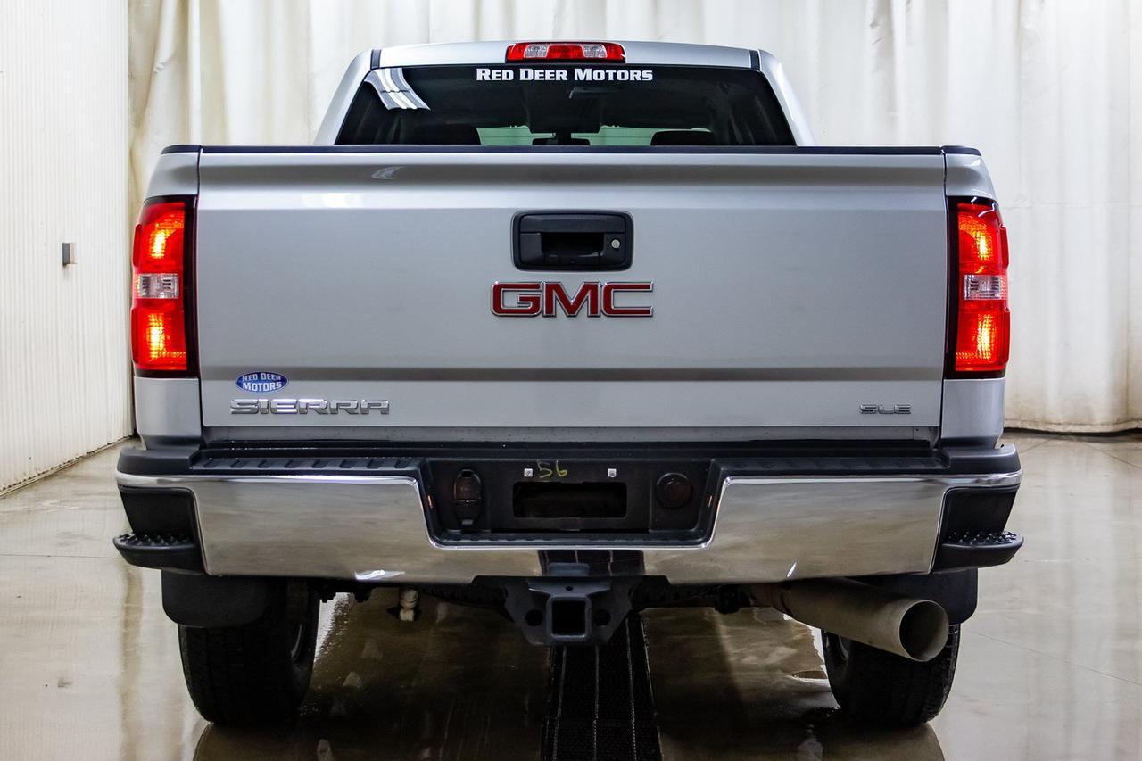 2018 GMC Sierra 2500HD 4x4 Crew Cab SLE Z71 Diesel Allison Leather Nav BCam Red Deer AB