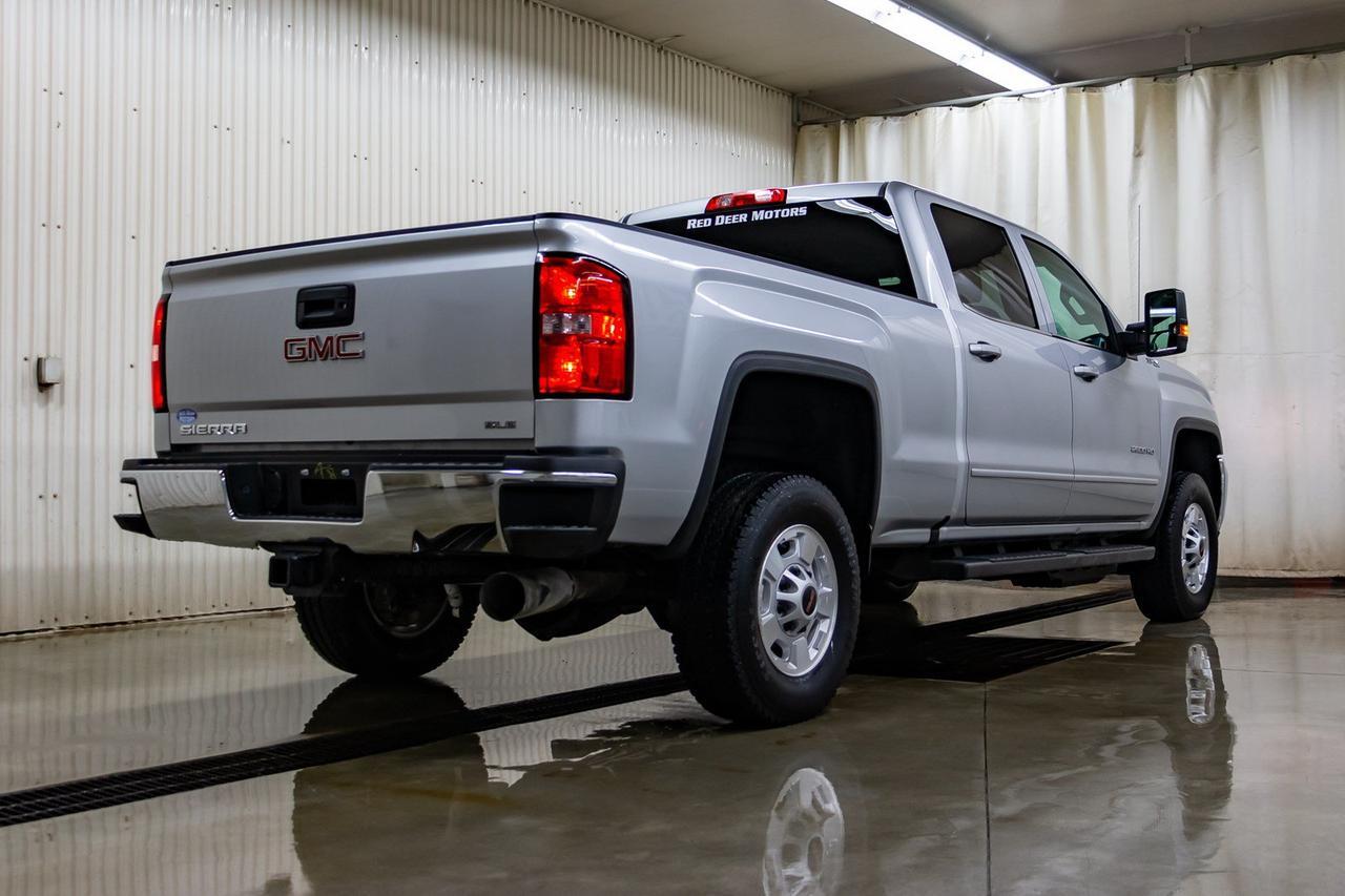 2018 GMC Sierra 2500HD 4x4 Crew Cab SLE Z71 Diesel Leather Nav Red Deer AB