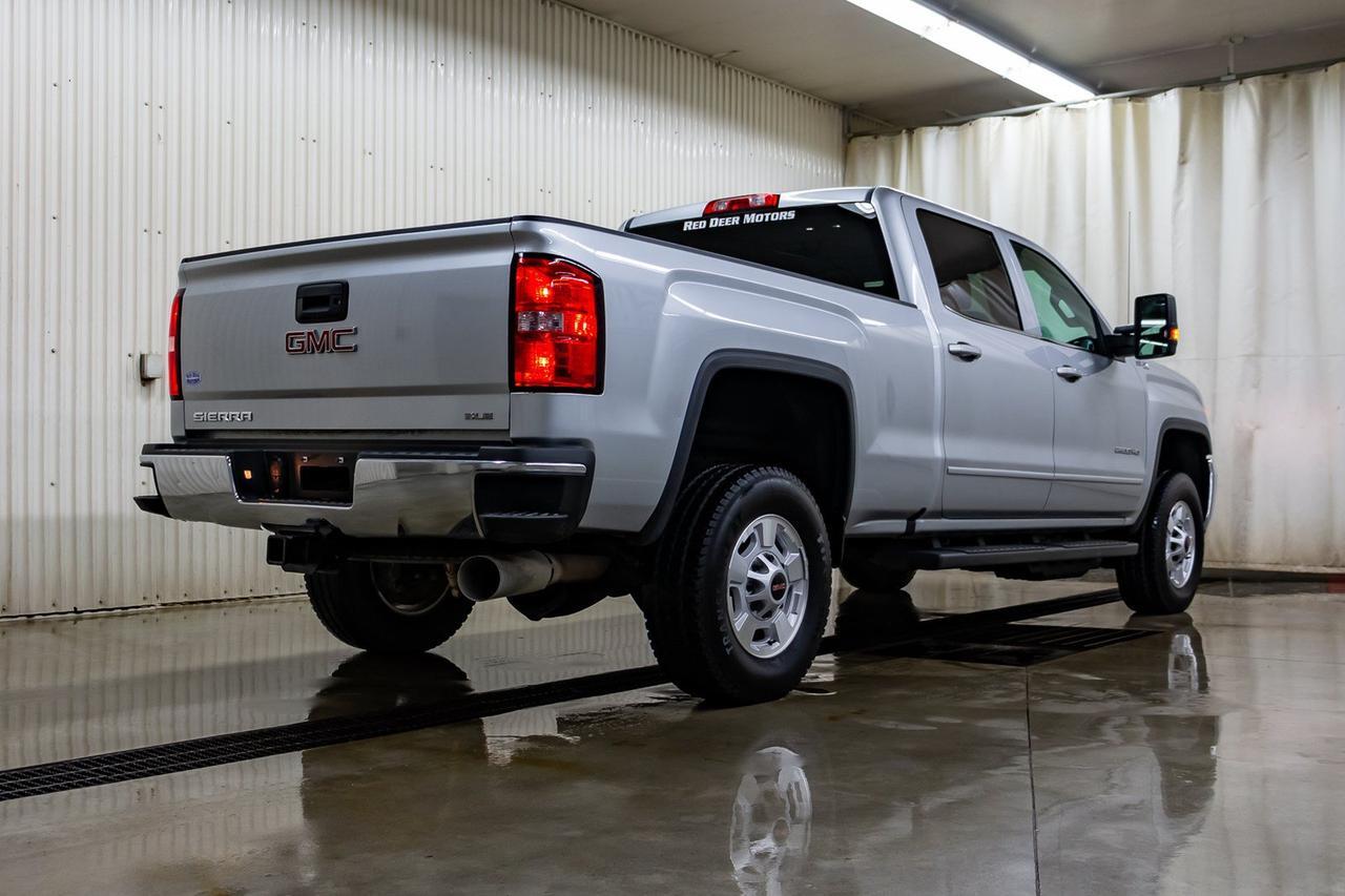 2018 GMC Sierra 2500HD 4x4 Crew Cab SLE Z71 Diesel Leather Nav Red Deer AB