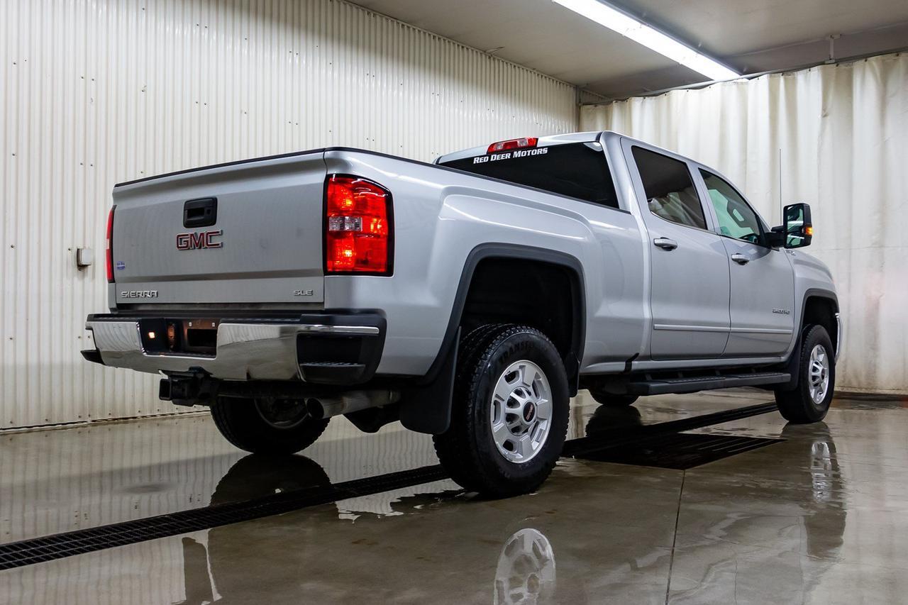 2018 GMC Sierra 2500HD 4x4 Crew Cab SLE Z71 Leather Nav BCam Red Deer AB