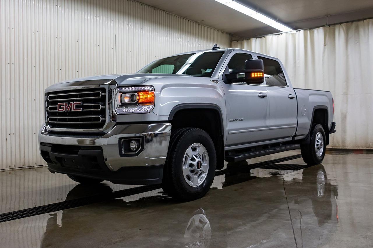 2018 GMC Sierra 2500HD 4x4 Crew Cab SLE Z71 Leather Nav BCam Red Deer AB