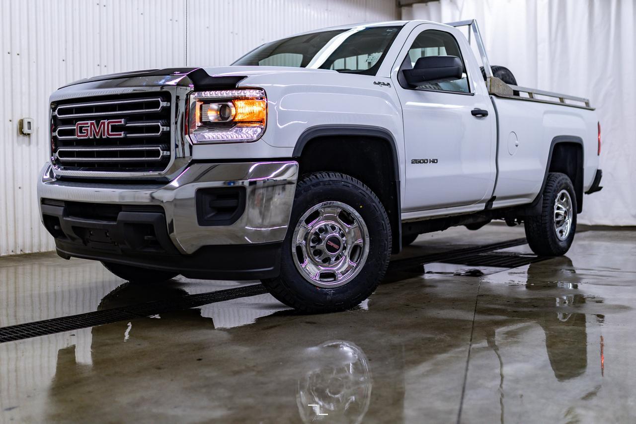 2018 GMC Sierra 2500HD 4x4 Reg Cab WT BCam Red Deer AB
