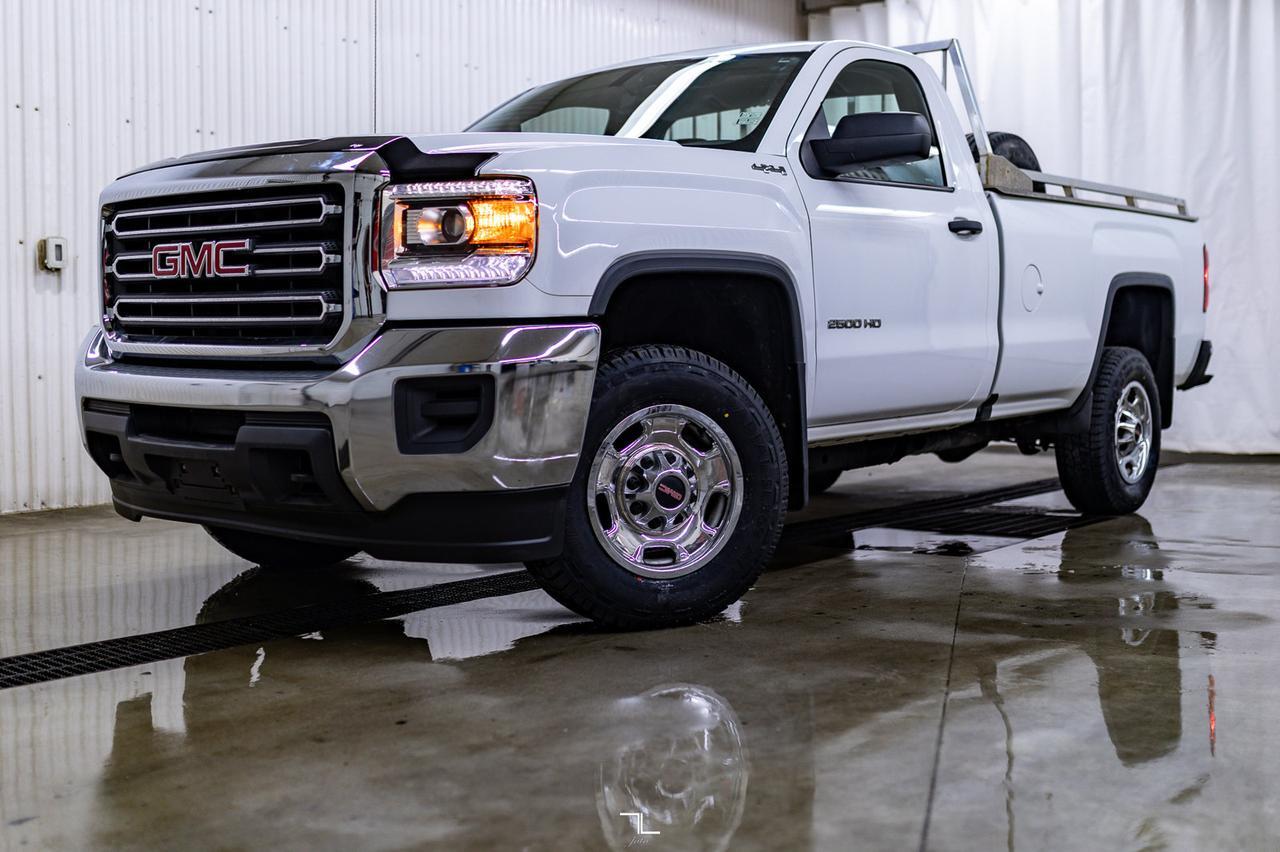 2018 GMC Sierra 2500HD 4x4 Reg Cab WT BCam Red Deer AB