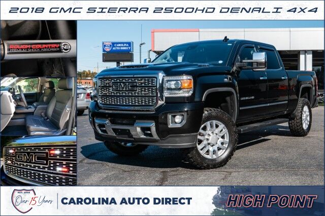 2018 GMC Sierra 2500HD Denali 4X4 / New Tires / ALLISON / Duramax Diesel! High Point NC