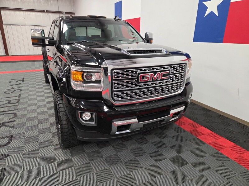 2018 GMC Sierra 2500HD Denali Lifted 4WD 6.6L Diesel GPS Camera New Tires FREE WARRANTY Arlington TX