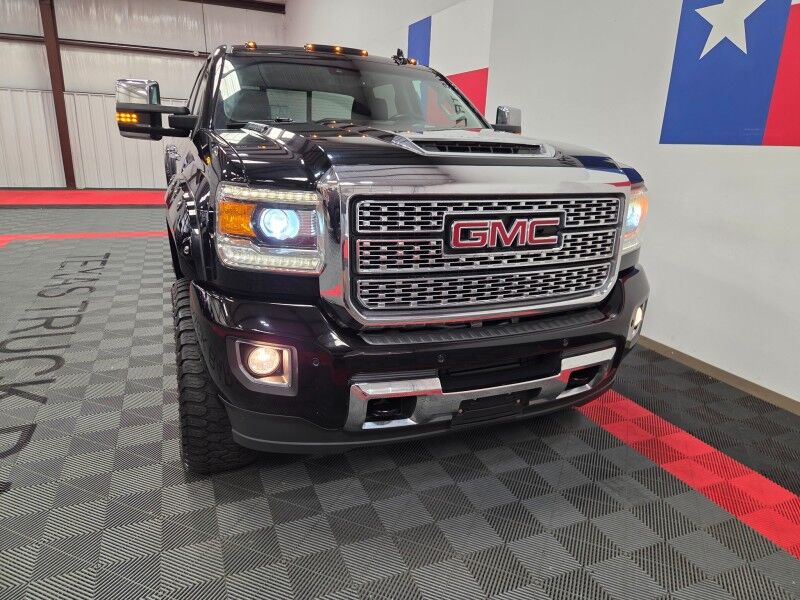 2018 GMC Sierra 2500HD Denali Lifted 4WD 6.6L Diesel GPS Camera New Tires FREE WARRANTY Arlington TX